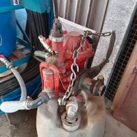 trattorino pompa trattamenti diserbo 