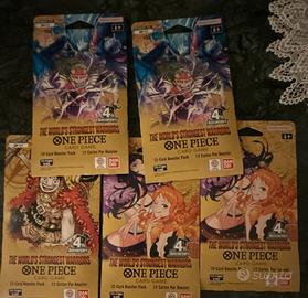 5 booster pack op 17 one piece