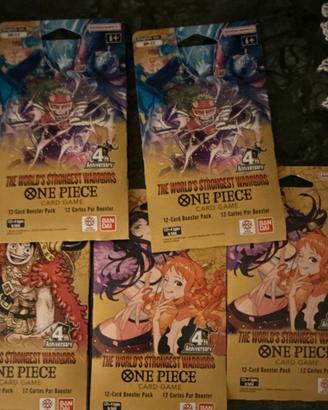5 booster pack op 17 one piece