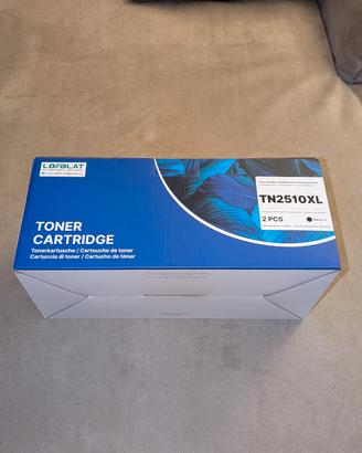 Toner compatibile Brother TN2510XL - 2PZ - NUOVA
