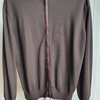 Zegna Z Maglia/ Felpa Zip Lana XL/ 54