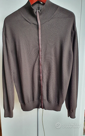 Zegna Z Maglia/ Felpa Zip Lana XL/ 54