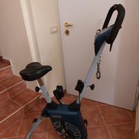 Cyclette pieghevole carnelli compact