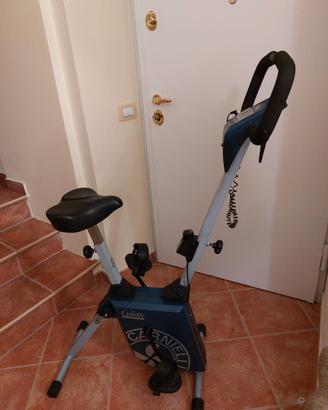 Cyclette pieghevole carnelli compact