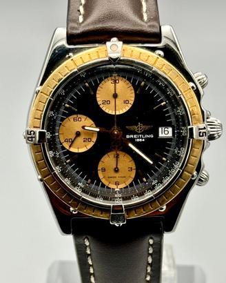 Breitling chronomat ghiera oro 18 kt cronografo