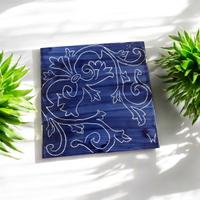 Mattonella dipinta a mano