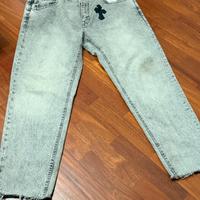 Jeans grigio slavato