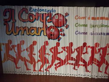 raccolta completa ESPLORANDO IL CORPO UMANO