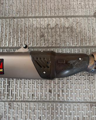 SCARICO AKRAPOVIC TITANIO CON CATALIZZATORE APRILI