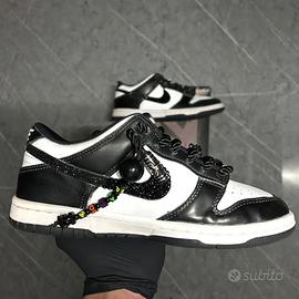 Nike Dunk Panda Custom Glitter Diamond 37.5 Uniche
