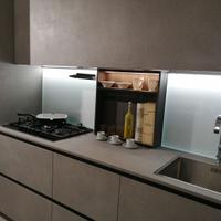 Cucina Snaidero Way finitura grigio pietra cm. 300