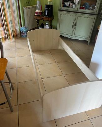 Letto cameretta con contenitore