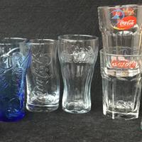 7 bicchieri Coca Cola collezione