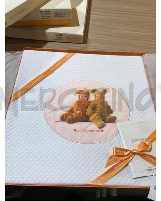 COPERTA LETTINO COTONE BIANCO 100 X 150 ANNE GEDDE