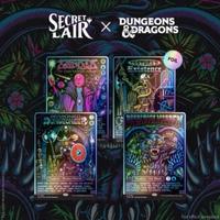 MTG Secret Lair D&D Black Lights & Dark Foil