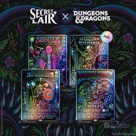 MTG Secret Lair D&D Black Lights & Dark Foil