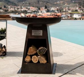 Griglia Spolert Saint Tropez 104 cm con grill inte