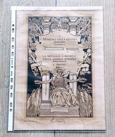Diploma originale Medaglia Ricordo della Guerra Eu