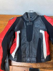 Tuta moto donna in pelle Dainese divisibile