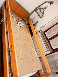 Letto ortopedico elettrico con materas antidecubit