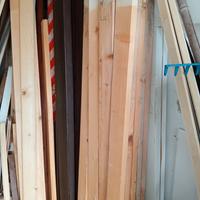listelli legno undici pezzi 160x7x3