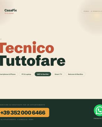 Tecnico informatico a domicilio Zona EUR Roma