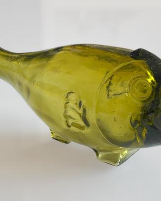 Bottiglia doppio uso, pesce-salvadanaio