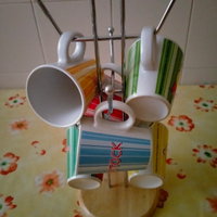 Tazze Charlie Brown con porta tazze