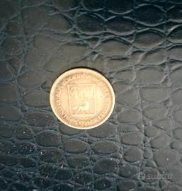 Moneta argento 50 cent. Bolivar