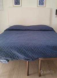 Letto matrimoniale, sistema completo