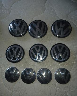 Coprimozzi e Stemmi VW Originali per Cerchi