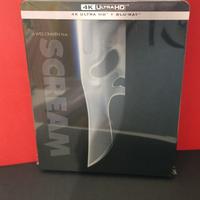 Scream Blu-ray disc Steelbook 