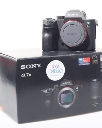 FOTOCAMERA DIGITALE MIRRORLESS FF SONY A7 3. CORPO