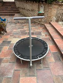 Trampolino elastico Fitness Domyos con manubrio