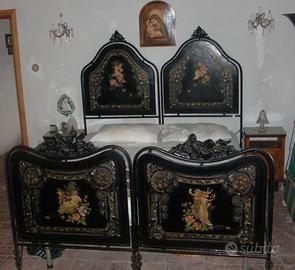 struttura letto antico