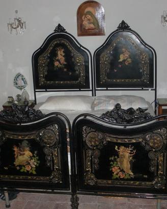 struttura letto antico