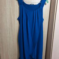 Abito cerimonia blu elettrico