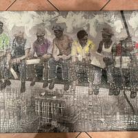 Quadro stampa su ecopelle