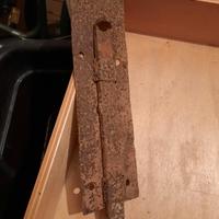 vecchissimo catenaccio chiavistello 