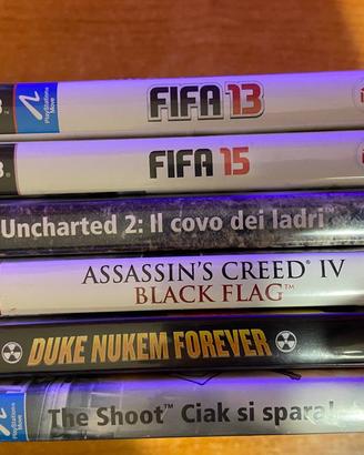 Lotto giochi PS3