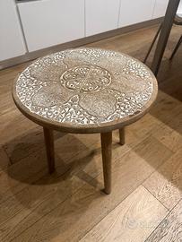Tavolino legno di design