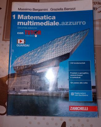 Libro"Matematica multimediale.azzurro