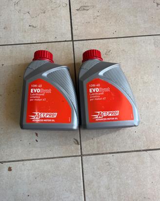 2 litri Olio motore 10w40 act evo pro synt scooter