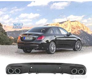 DIFFUSORE MERCEDES CLASSE C W205 SEDAN 14-20 AMG P