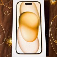 Apple iPhone 15 Giallo 128GB Nuovissimo