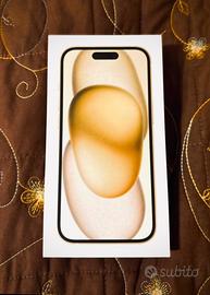 Apple iPhone 15 Giallo 128GB Nuovissimo