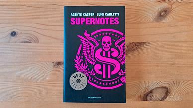 Agente Kasper, Luigi Carletti – Supernotes (1°Ed.)
