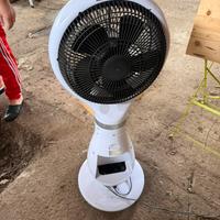 Ventilatore con getto acqua