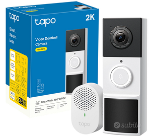 D210 Videocitofono 2K 3MP, Visione Notturna a Colo