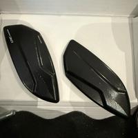 Tappi foro specchietti Aprilia Rsv4 in Ergal nero